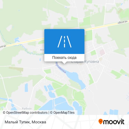 Карта Малый Тупик