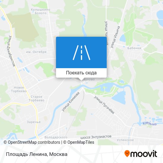 Карта Площадь Ленина