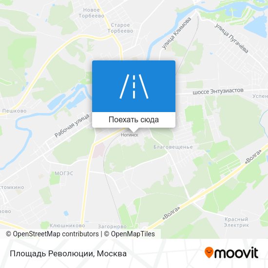 Карта Площадь Революции