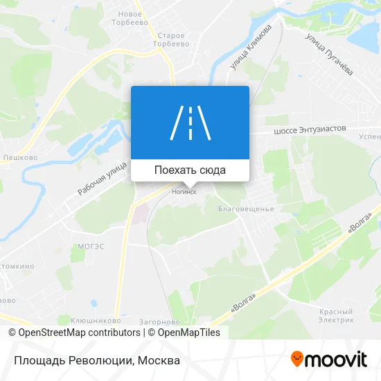 Карта Площадь Революции