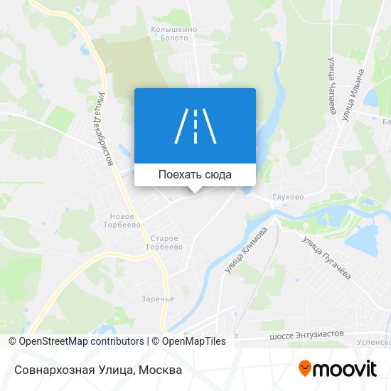 Карта Совнархозная Улица
