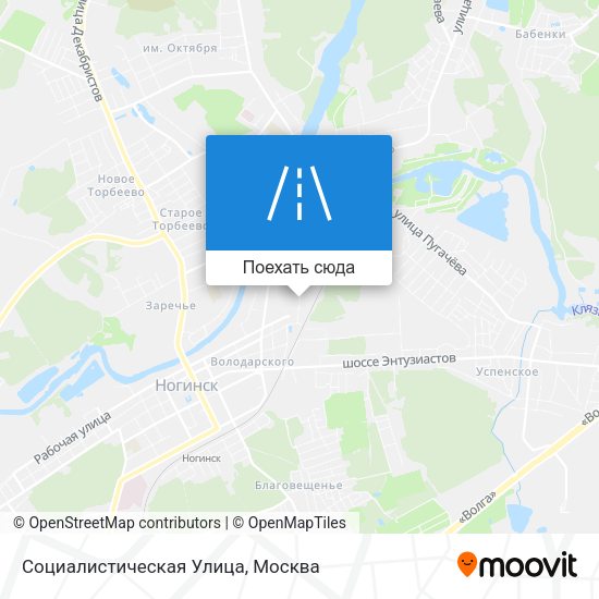 Карта Социалистическая Улица