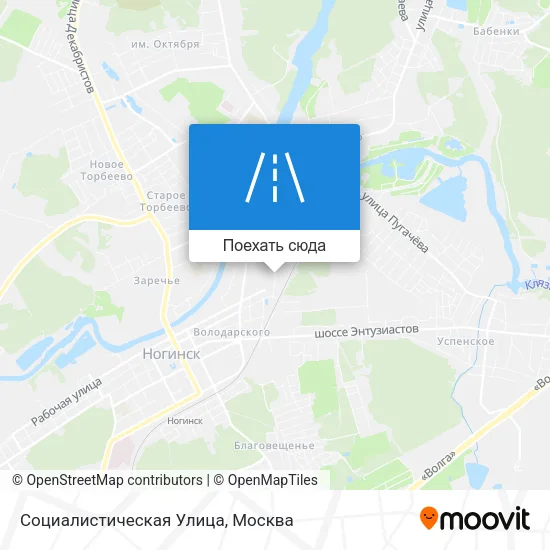 Карта Социалистическая Улица