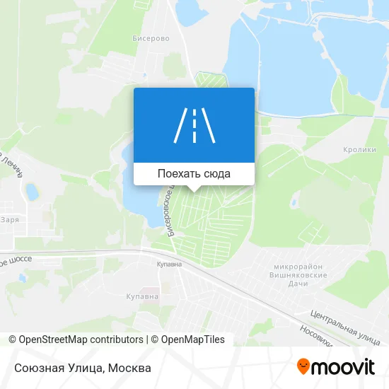 Карта Союзная Улица