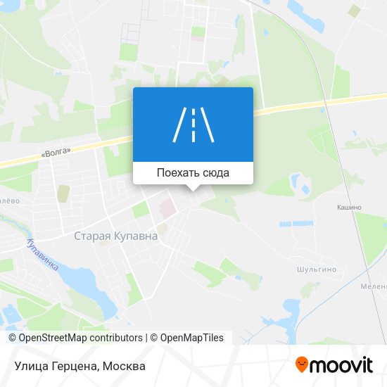 Карта Улица Герцена
