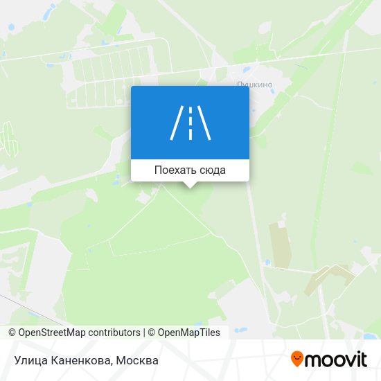Карта Улица Каненкова
