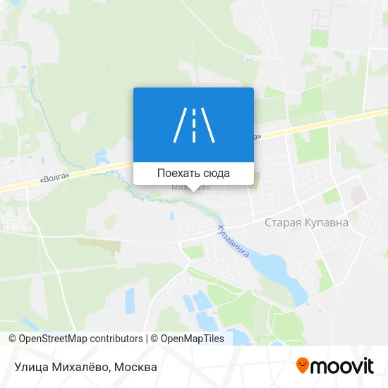 Карта Улица Михалёво
