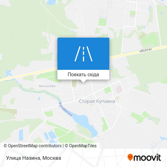 Карта Улица Назина