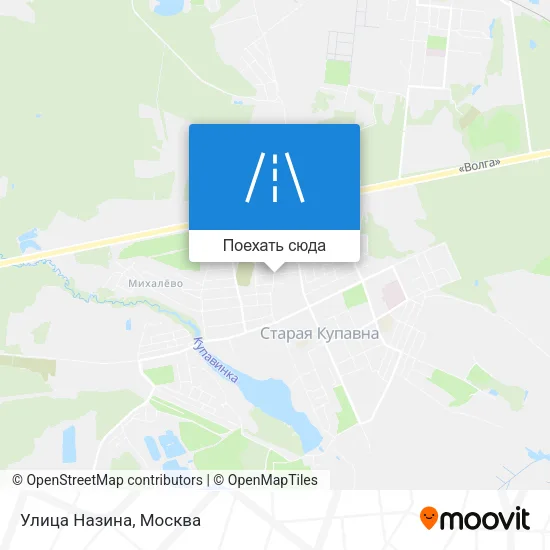 Карта Улица Назина