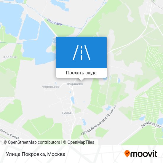Карта Улица Покровка