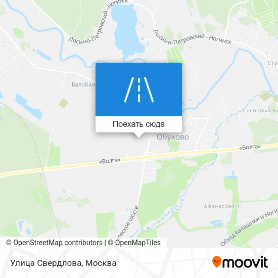 Карта Улица Свердлова