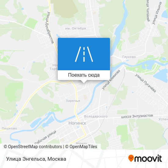Карта Улица Энгельса