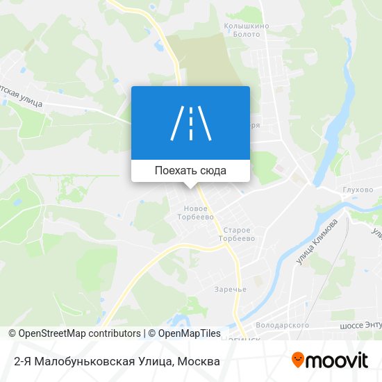 Карта 2-Я Малобуньковская Улица