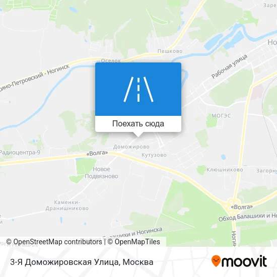 Карта 3-Я Доможировская Улица