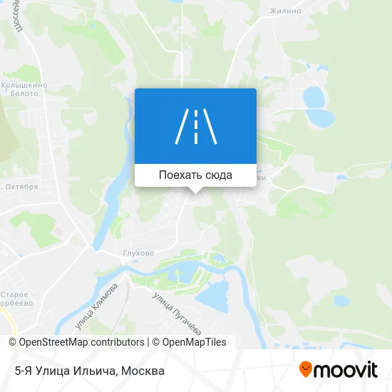 Карта 5-Я Улица Ильича