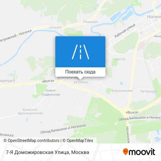 Карта 7-Я Доможировская Улица