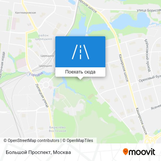 Карта Большой Проспект