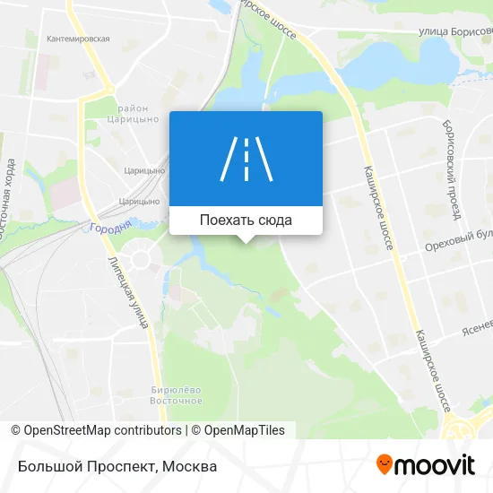 Карта Большой Проспект