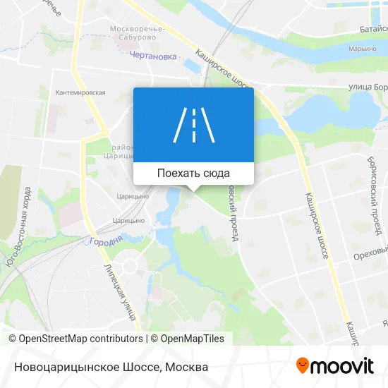 Карта Новоцарицынское Шоссе