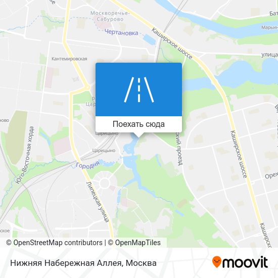 Карта Нижняя Набережная Аллея
