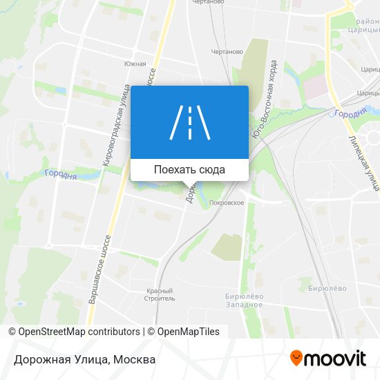 Карта Дорожная Улица
