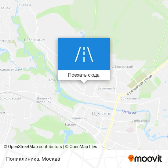 Карта Поликлиника