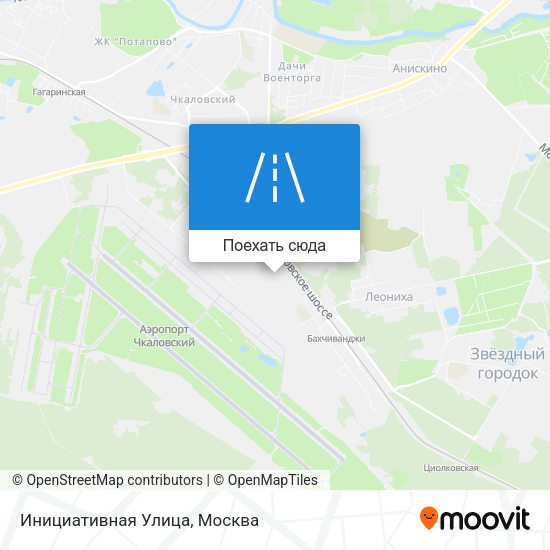 Карта Инициативная Улица