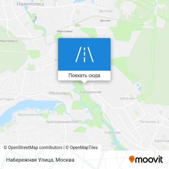 Карта Набережная Улица