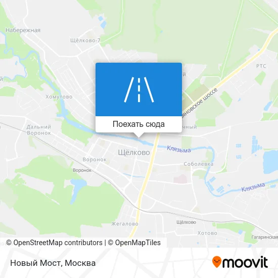 Карта Новый Мост