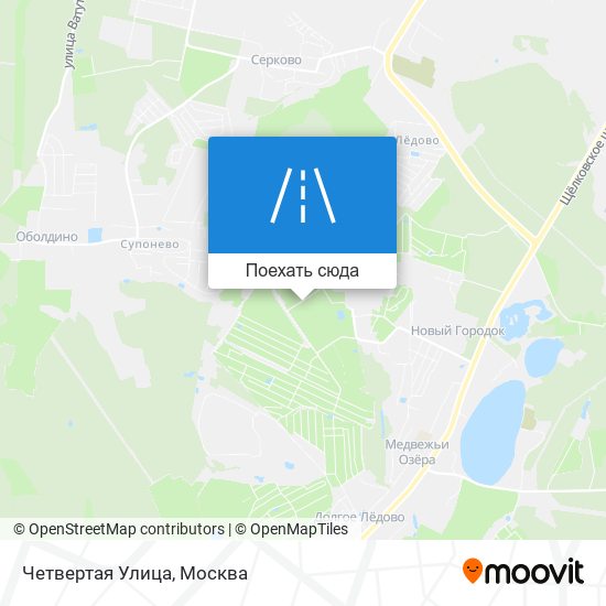 Карта Четвертая Улица