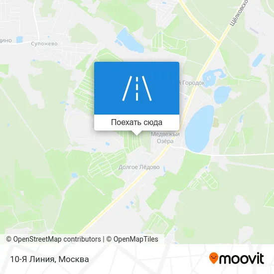 Карта 10-Я Линия