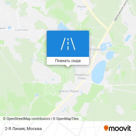 Карта 2-Я Линия