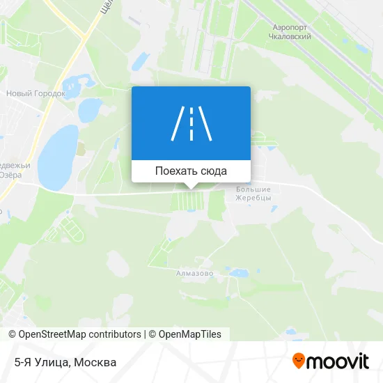 Карта 5-Я Улица