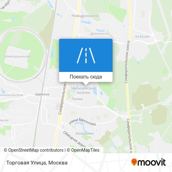 Карта Торговая Улица