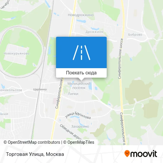 Карта Торговая Улица