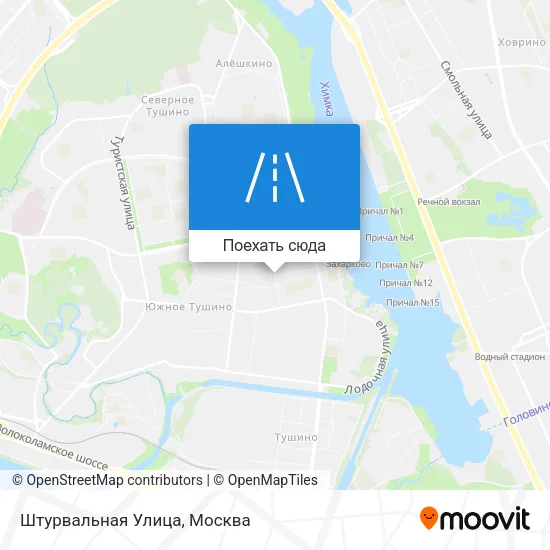Карта Штурвальная Улица