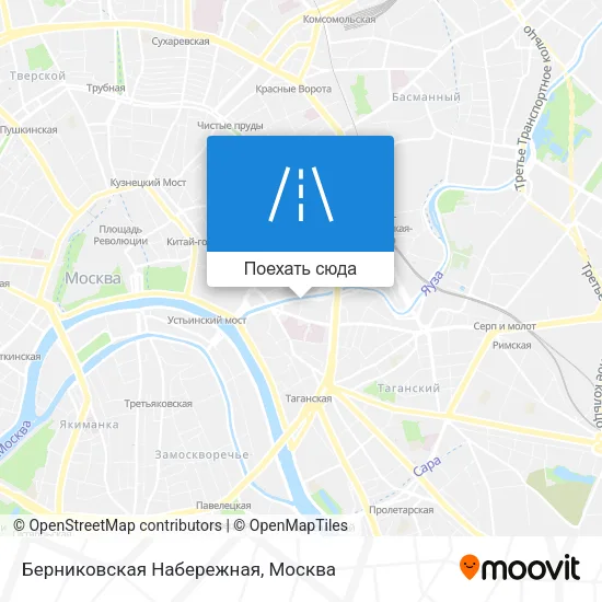 Карта Берниковская Набережная