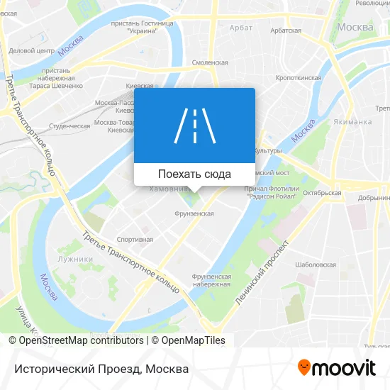 Карта Исторический Проезд