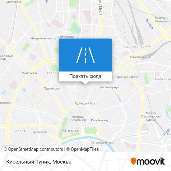 Карта Кисельный Тупик