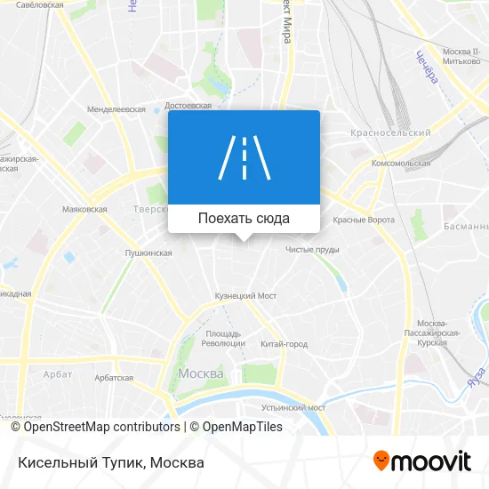 Карта Кисельный Тупик