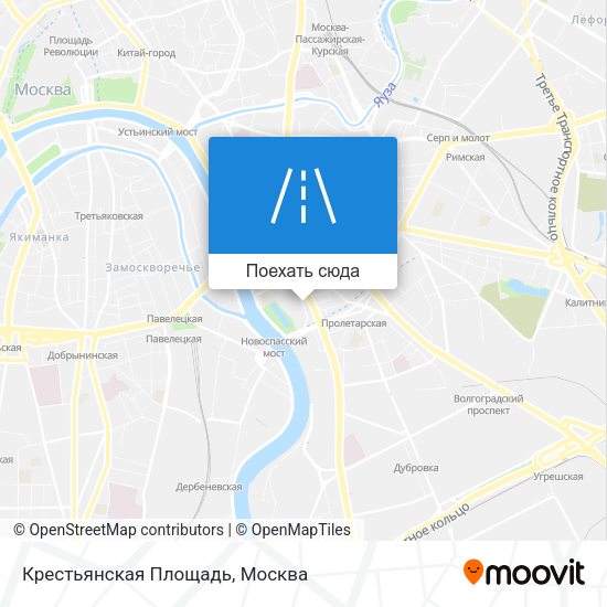 Карта Крестьянская Площадь