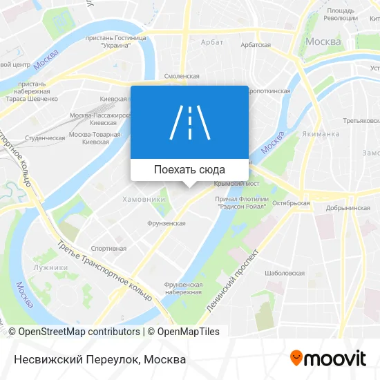 Карта Несвижский Переулок