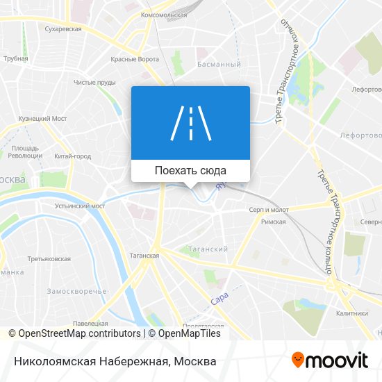 Карта Николоямская Набережная