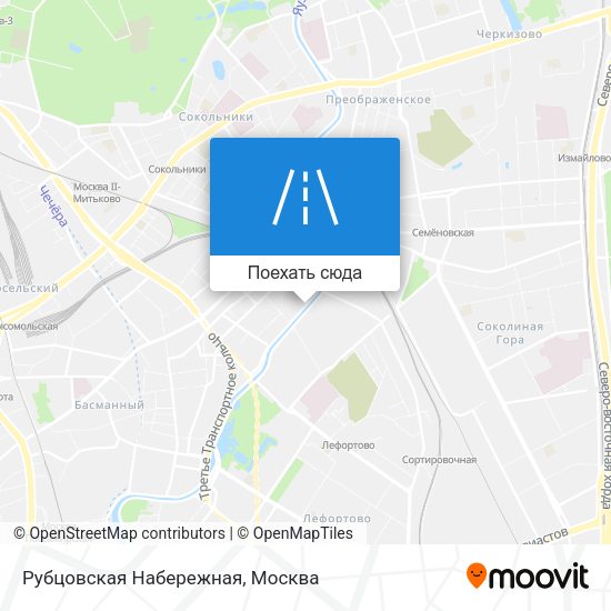 Карта Рубцовская Набережная