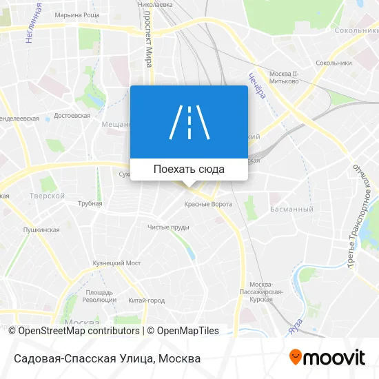 Карта Садовая-Спасская Улица