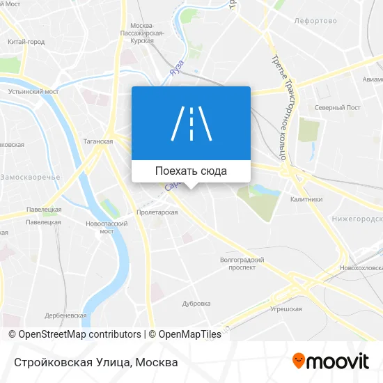 Карта Стройковская Улица