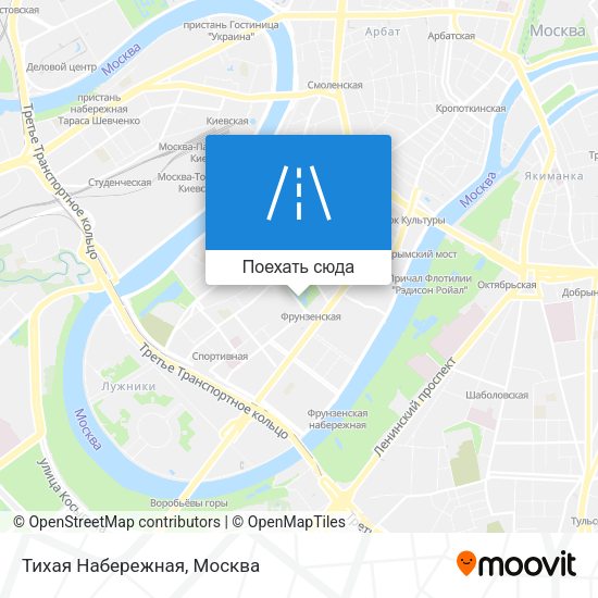 Карта Тихая Набережная