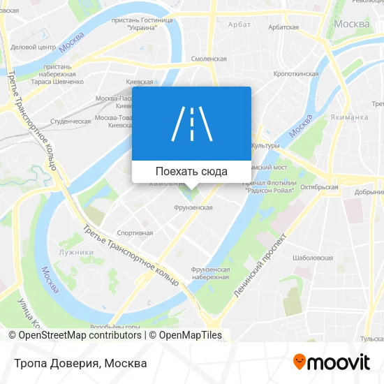 Карта Тропа Доверия