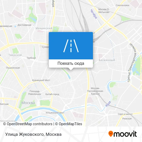 Карта Улица Жуковского
