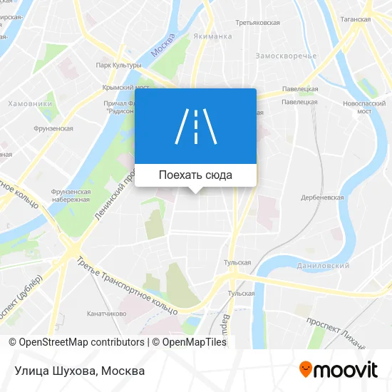 Карта Улица Шухова
